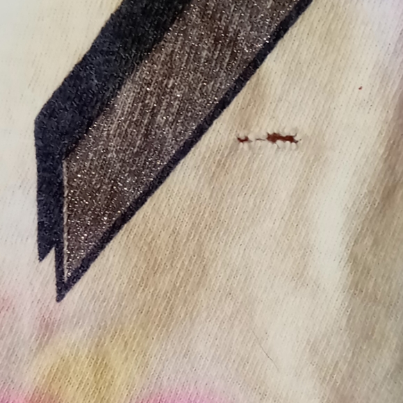 Authentic 1995 Van Halen tie dye concert crop top - Picture 2 of 5